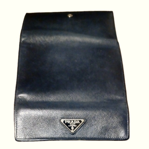 🖤PRADA SAFFIANO LEATHER COMPACT WALLET - Picture 4 of 15